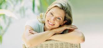 Frau in den Wechseljahren