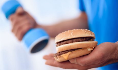 nach dem Essen - Hamburger