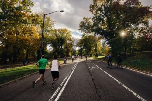 Laufen auf der Straße