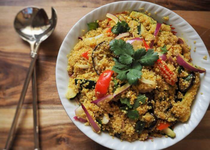 Quinoa mit Gemüse