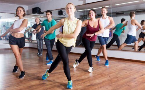 Mit Zumba abnehmen - Trainierende