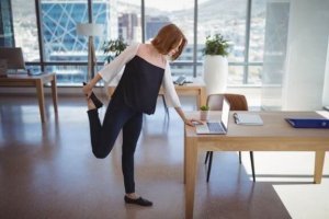 Bewegung bei der Arbeit