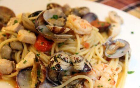 Spaghetti frutti di mare