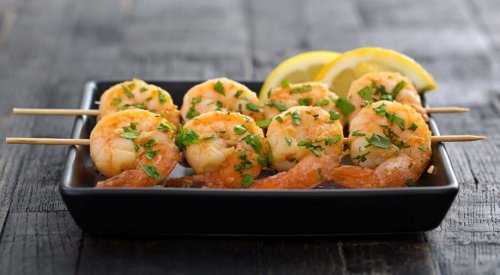 Tapas mit Shrimps