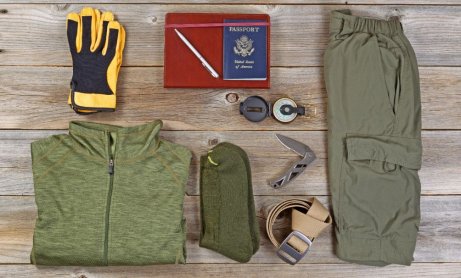 Kleidung für das Wandern