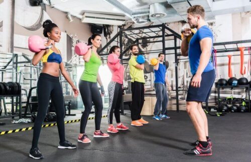 Training im Fitness-Studio