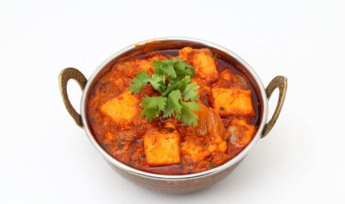 Tofu mit Lauch