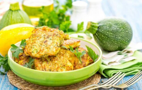 Zucchini Pfannkuchen