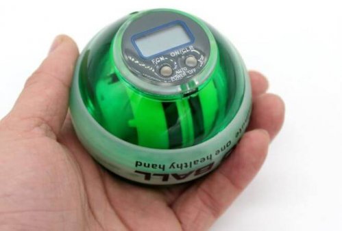 Power Ball Übungen für Bizeps