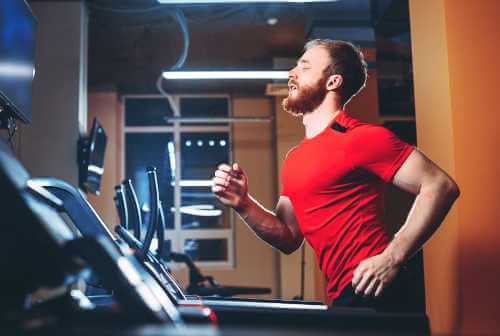 Kalorienzähler beim Laufband