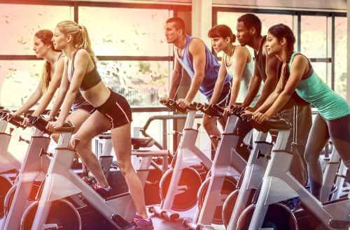 Radfahren in der Gruppe