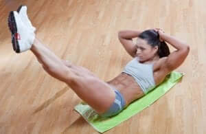 Stahlharte Bauchmuskeln - Crunches