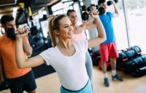 Es ist motivierend, in einer Gruppe zu trainieren